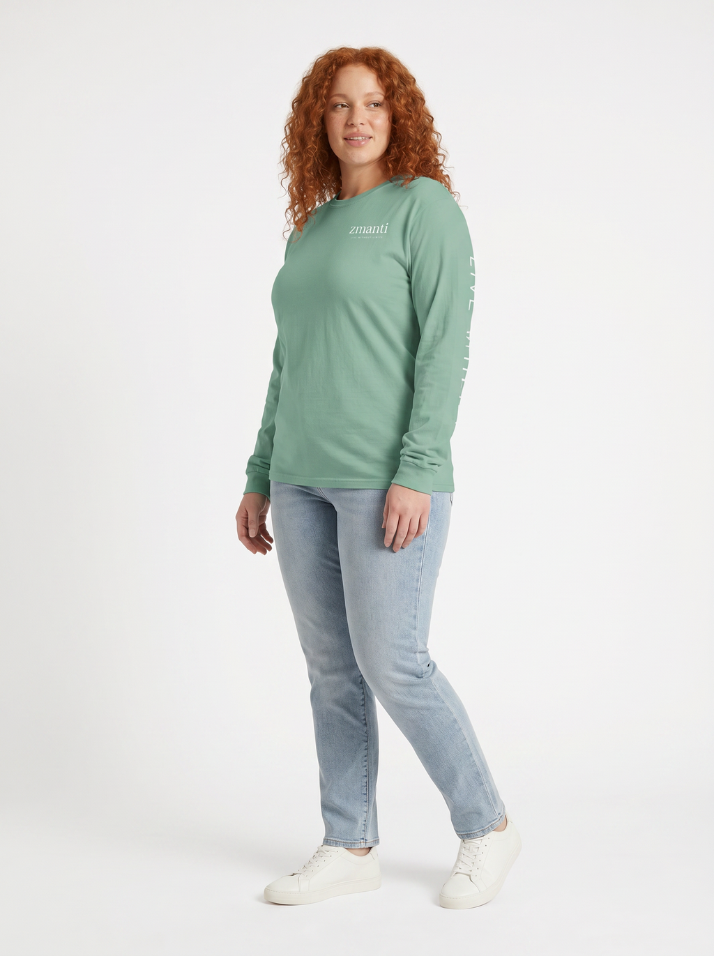 Green Zmanti Long Sleeve Shirt